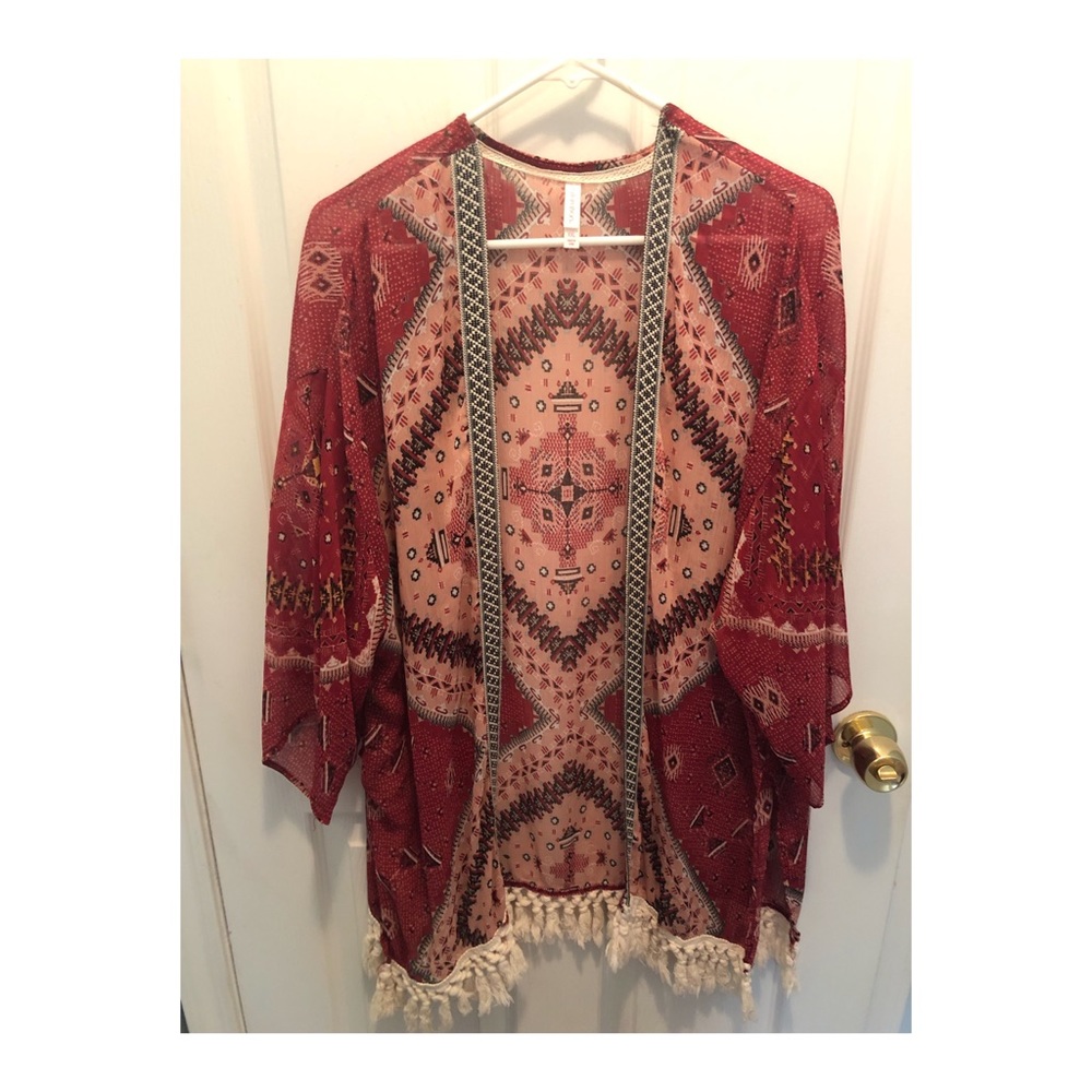Women’s Tribal Print Kimono